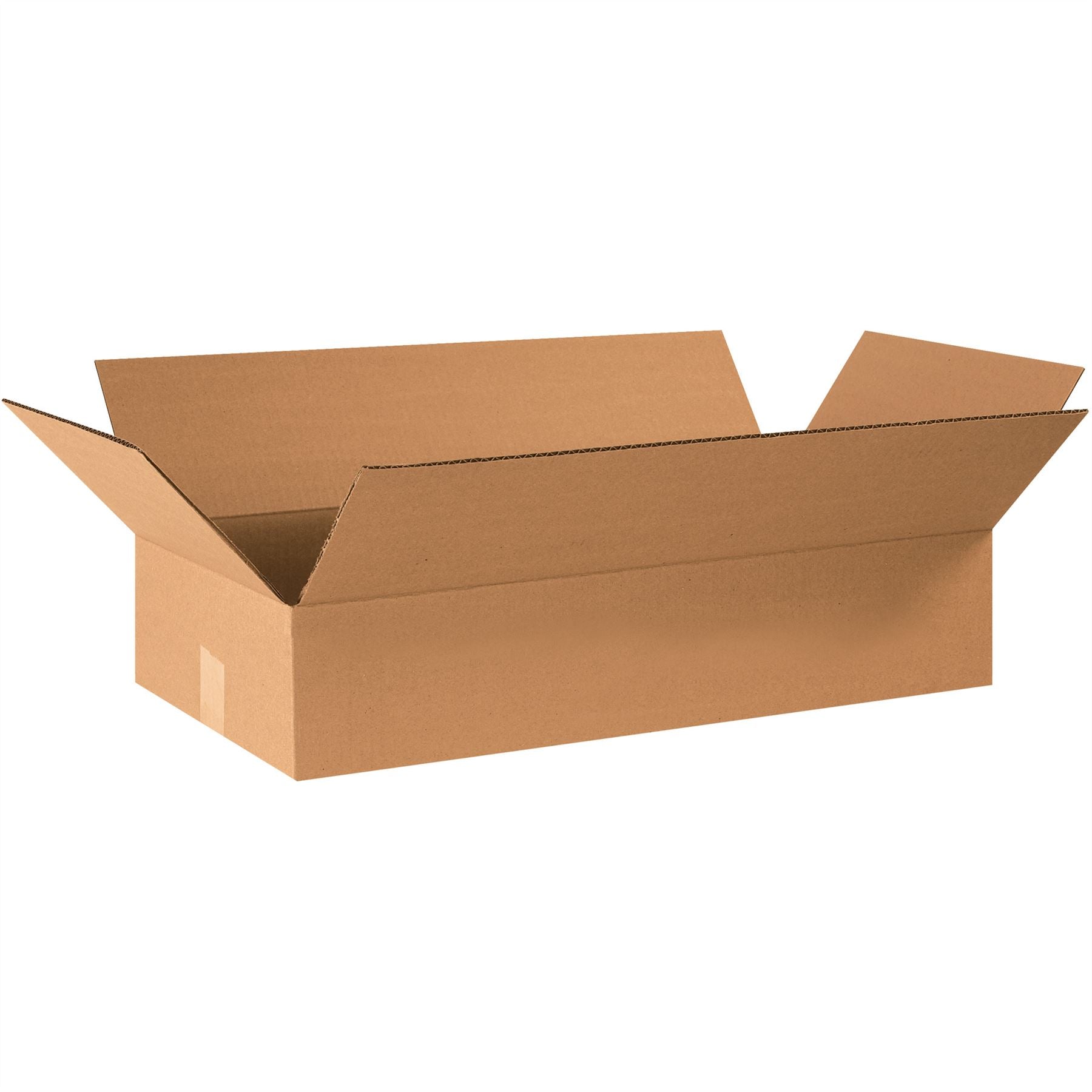 Flat Corrugated Boxes, 24" x 12" x 4"