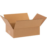 Flat Corrugated Boxes  10" x 8" x 3"