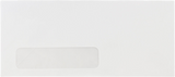 White 24lb #10 Window Envelopes (4 1/8 x 9 1/2)