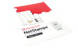 Golden Foil Thank You NetStamps Sheets