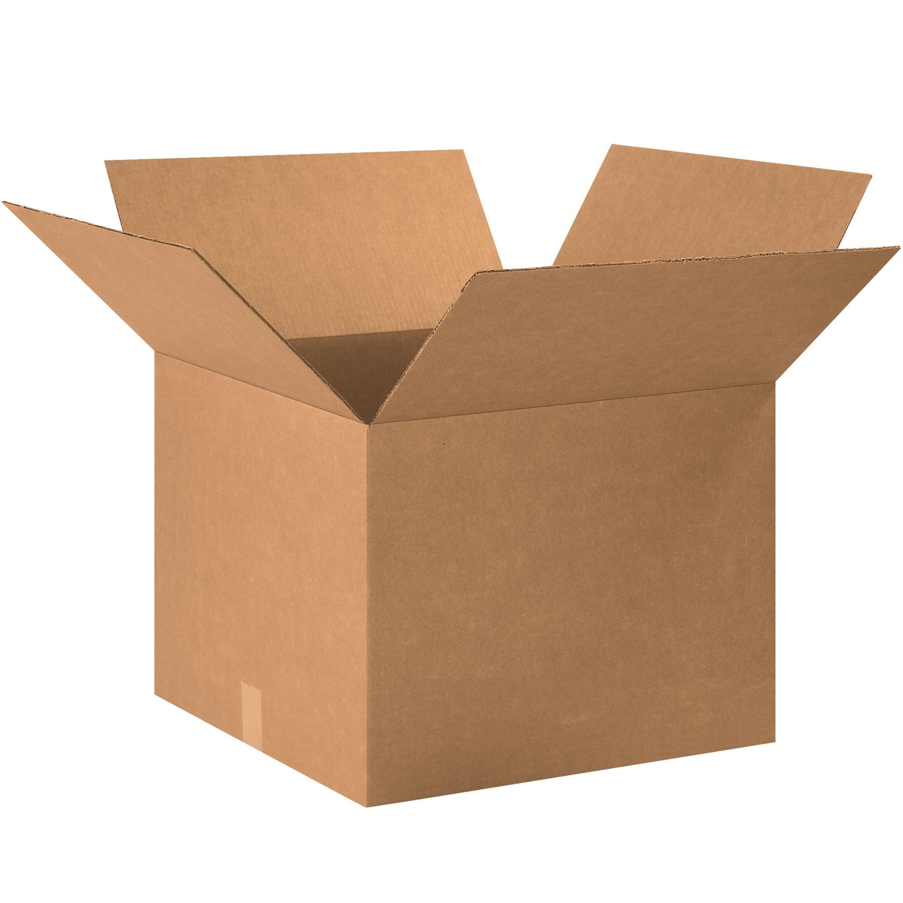 Corrugated Boxes, 20" x 20" x 15", Kraft, 12/Bundle