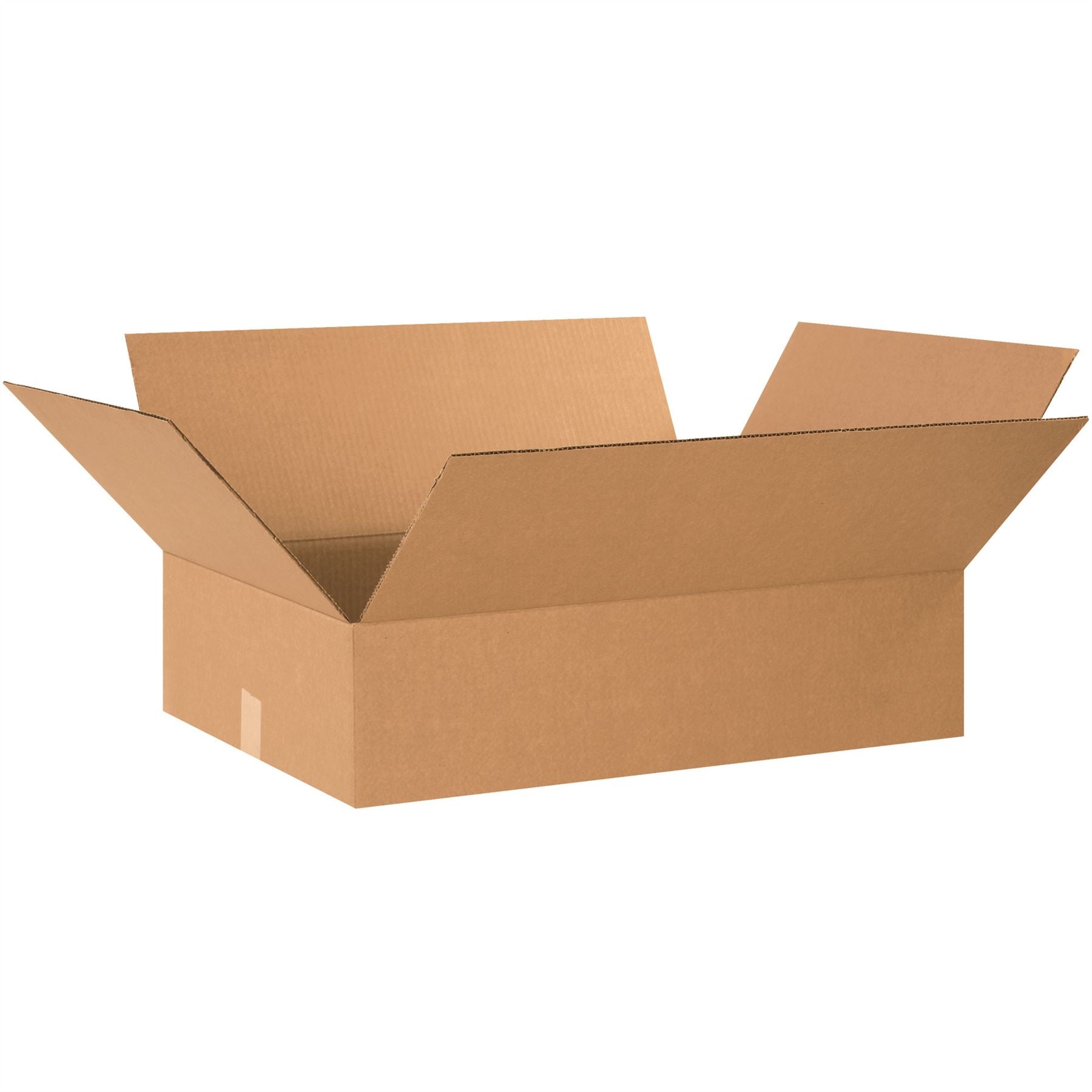 Flat Corrugated Boxes, 24" x 18" x 6"