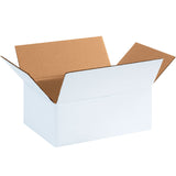 Corrugated Boxes, 11 3/4" x 8 3/4" x 4 3/4"- White