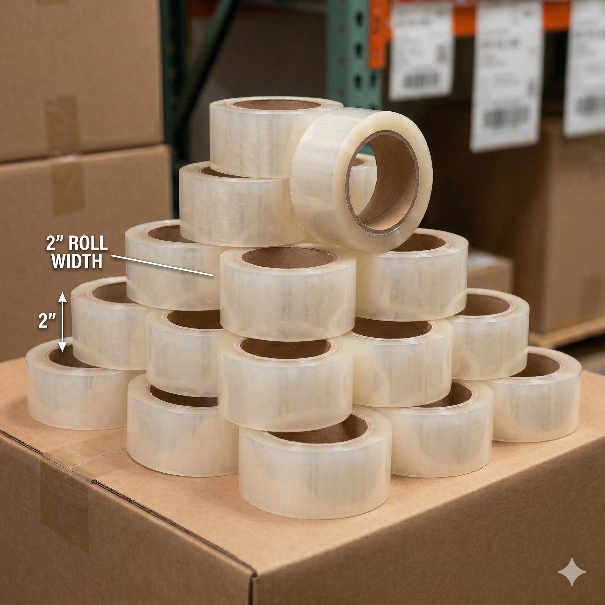 2" - Clear Packaging Tape