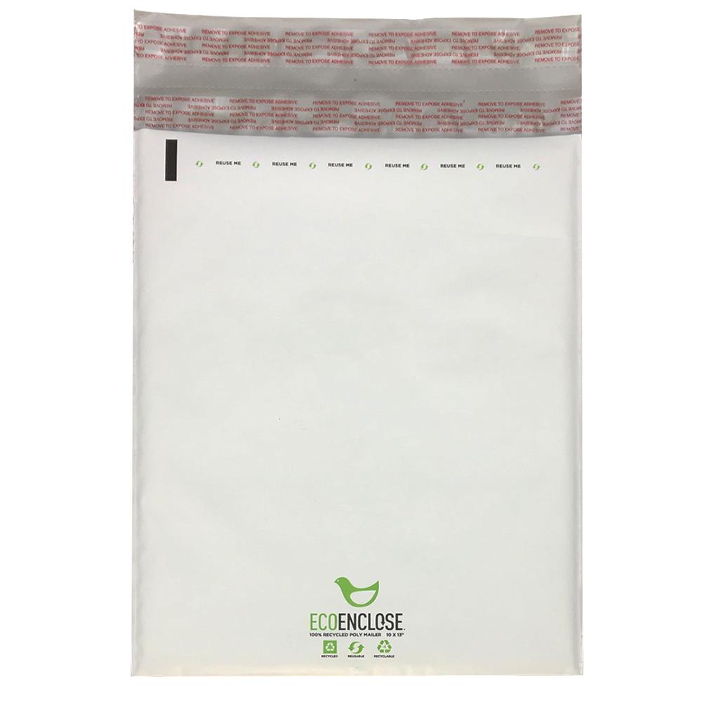 Ivory 100% Recycled Poly Mailer