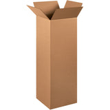 Tall Corrugated Boxes, 12" x 12" x 36"