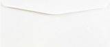 White 28lb #10 Regular Envelopes (4 1/8 x 9 1/2)