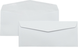 White 28lb #10 Regular Envelopes (4 1/8 x 9 1/2)