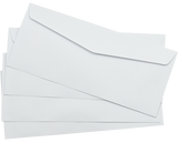 White 28lb #10 Regular Envelopes (4 1/8 x 9 1/2)