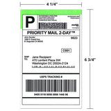 4 1/4" x 6 3/4" Premium Shipping Labels