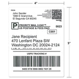 4" x 5" Shipping Label Sheets
