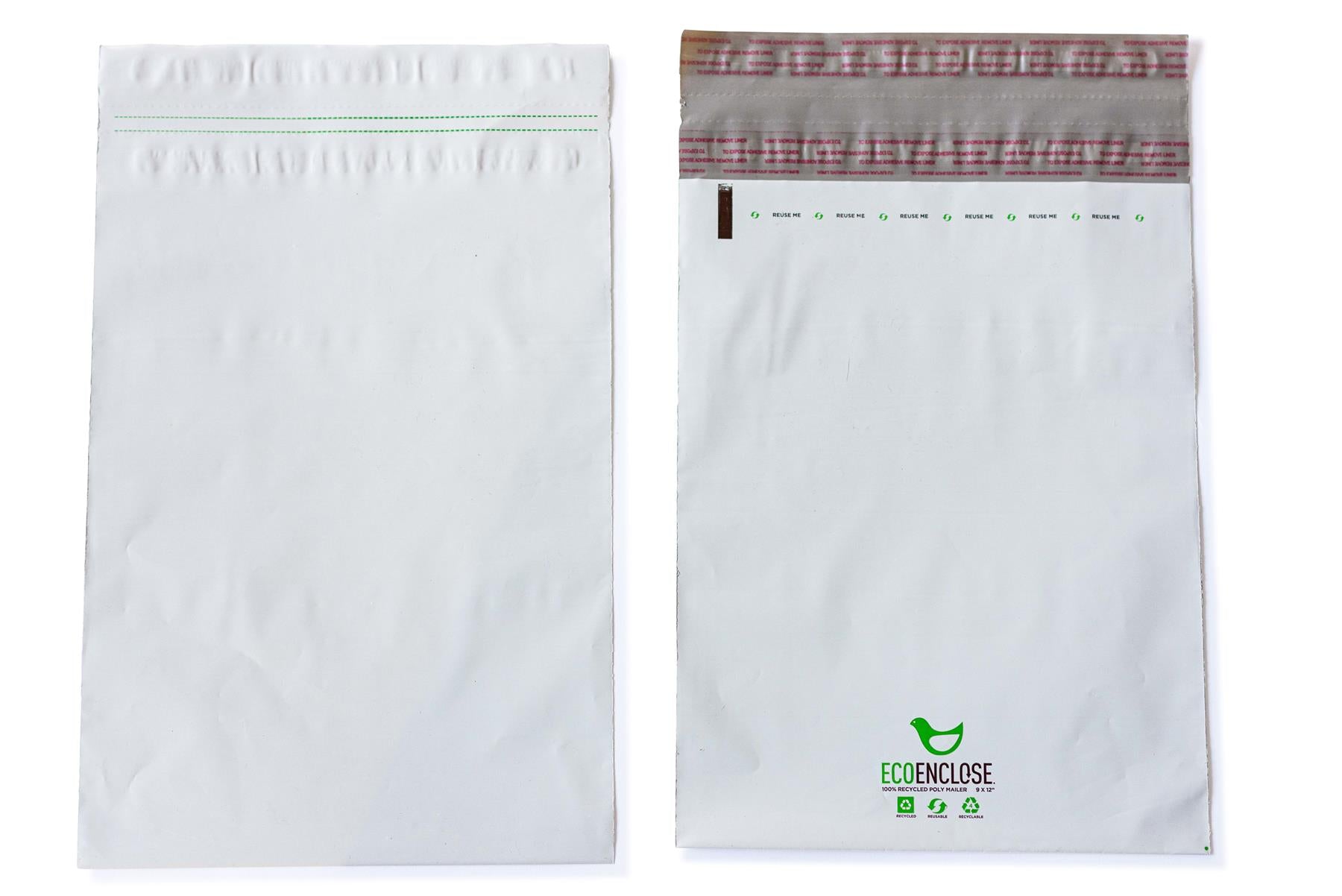 Ivory 100% Recycled Poly Mailer