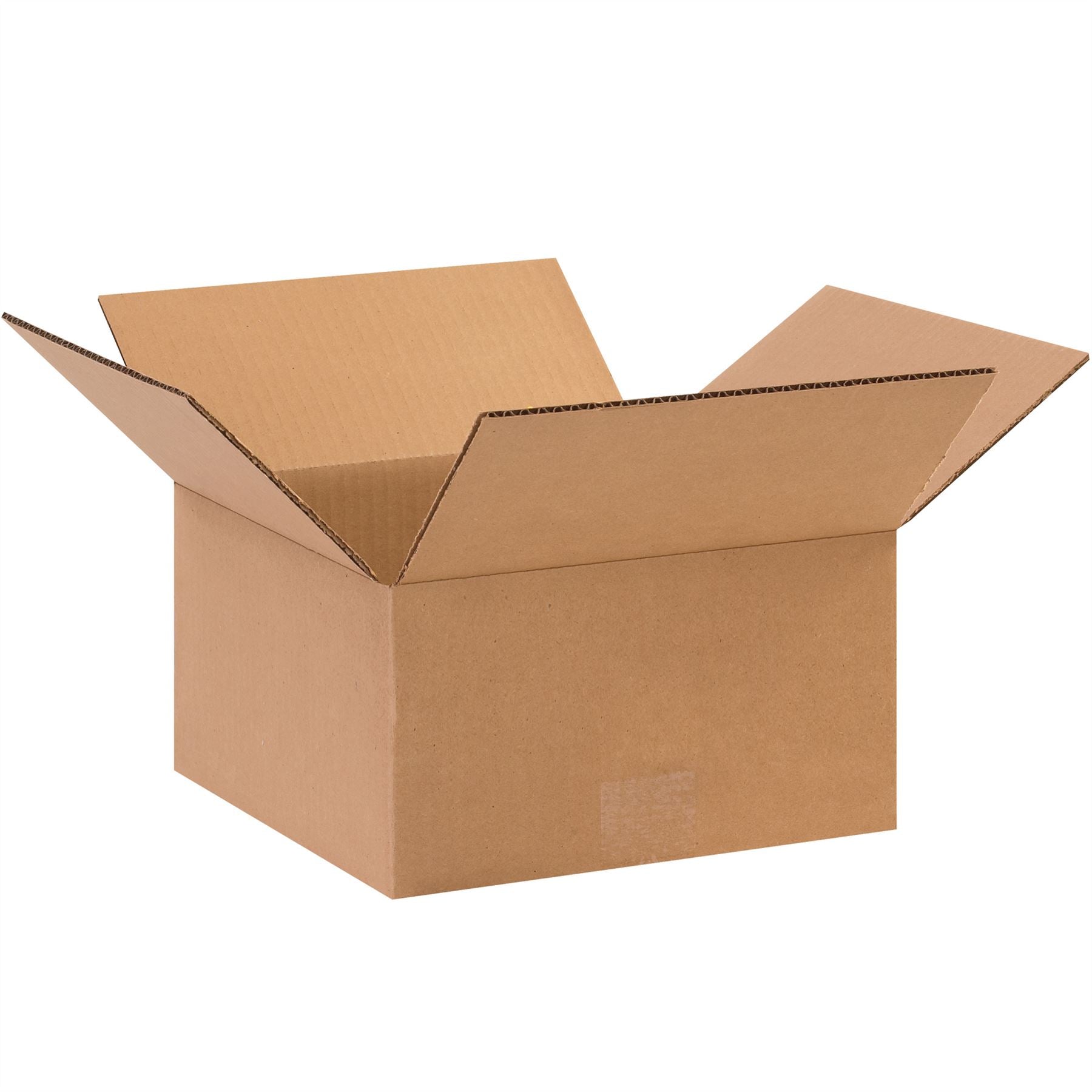 Flat Corrugated Boxes, 10" x 10" x 5"