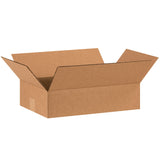 Flat Corrugated Boxes, 16" x 10" x 4"