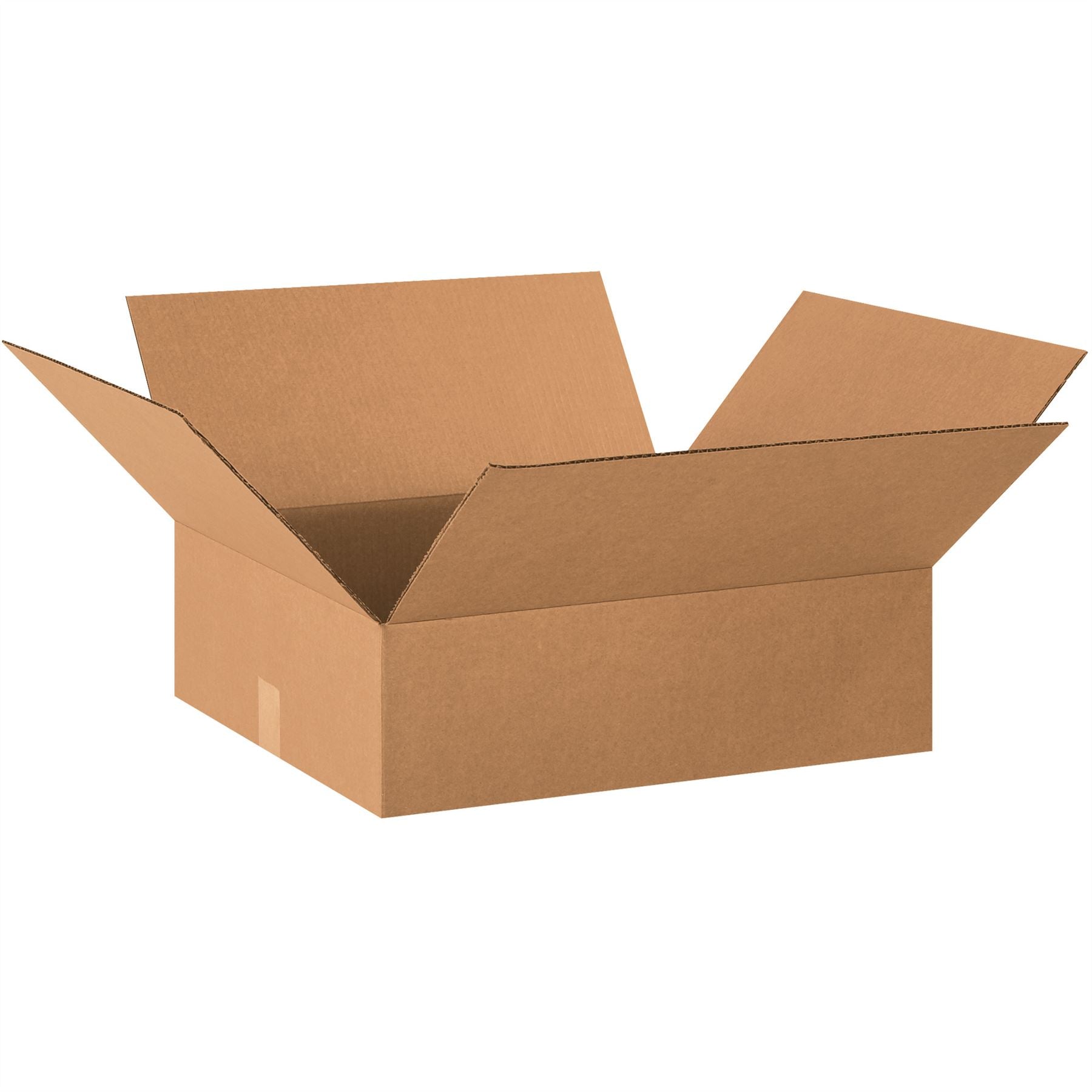 Flat Corrugated Boxes, 20" x 18" x 6"