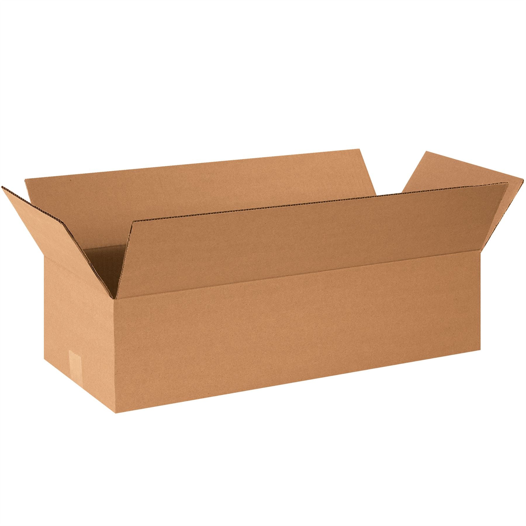 Flat Corrugated Boxes, 24" x 10" x 6"