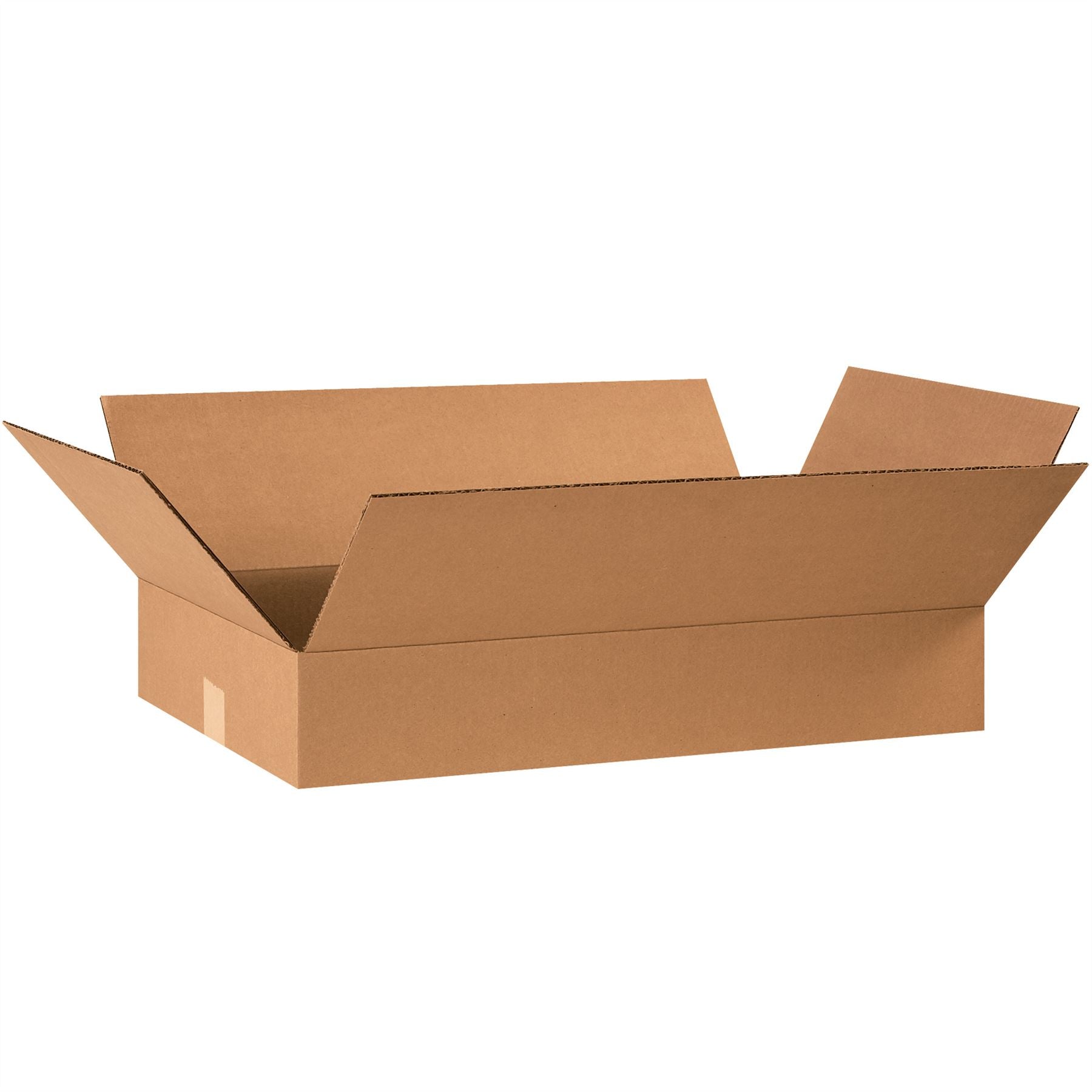 Flat Corrugated Boxes, 24" x 14" x 4"