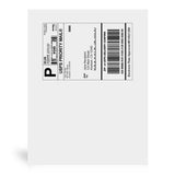 5 1/2" x 8 1/2" Shipping Labels Sheets