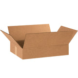 Flat Corrugated Boxes, 18" x 12" x 3"