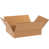 Flat Corrugated Boxes  10" x 8" x 2"