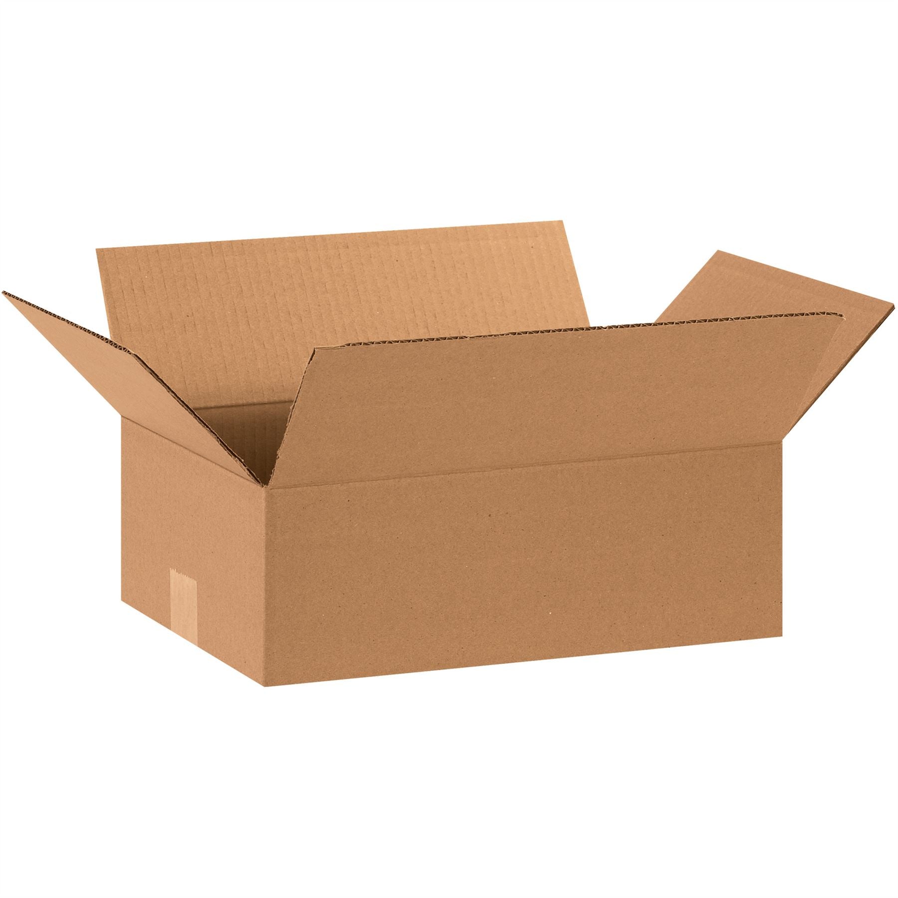 Flat Corrugated Boxes, 15" x 10" x 5"