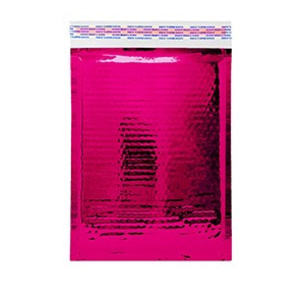 Metallic Glamour Hot Pink Bubble Mailer