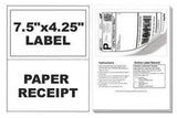 Paypal/Ebay ClickNShip Shipping Labels with Tear off Paper Receipt