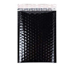 Metallic Glossy Black Bubble Mailer