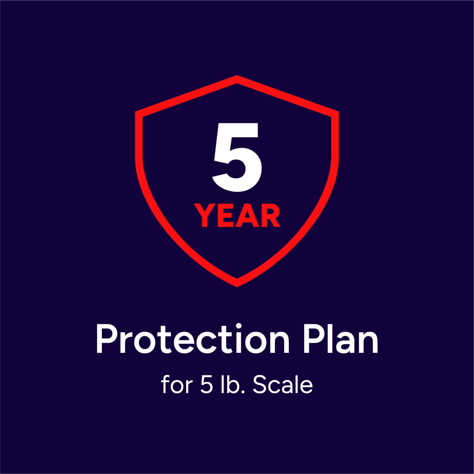 5-Year Complete Protection Plan, 5 lb. Digital Postal Scale