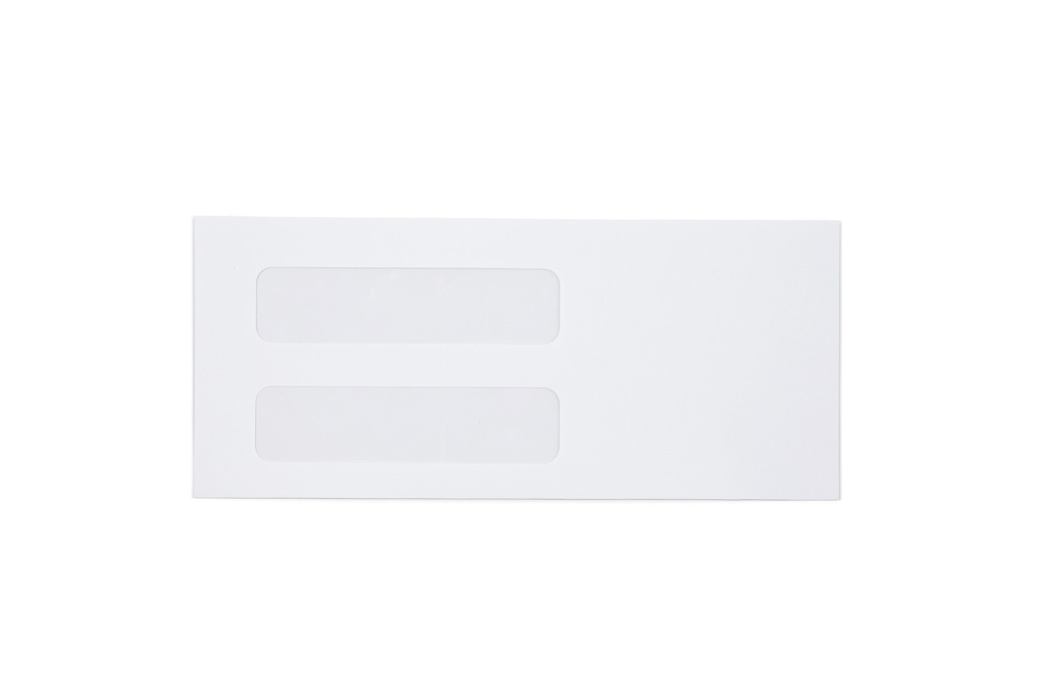 #10 Heat Resistant Double Window Pull & Seal Envelopes