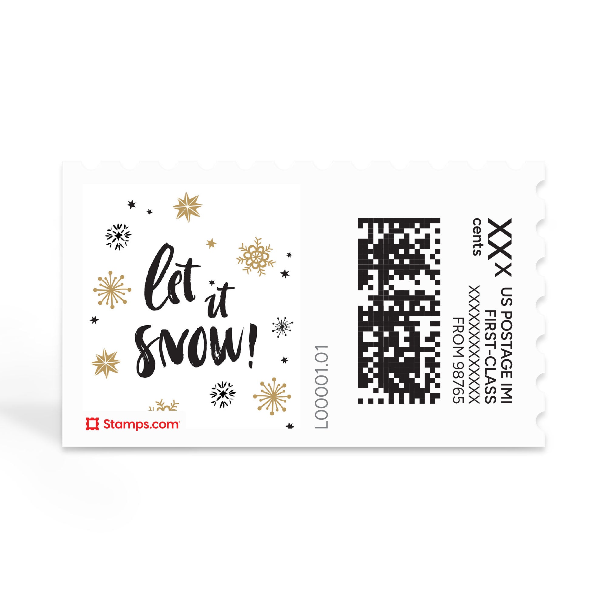Sparkle Snow NetStamps Sheets