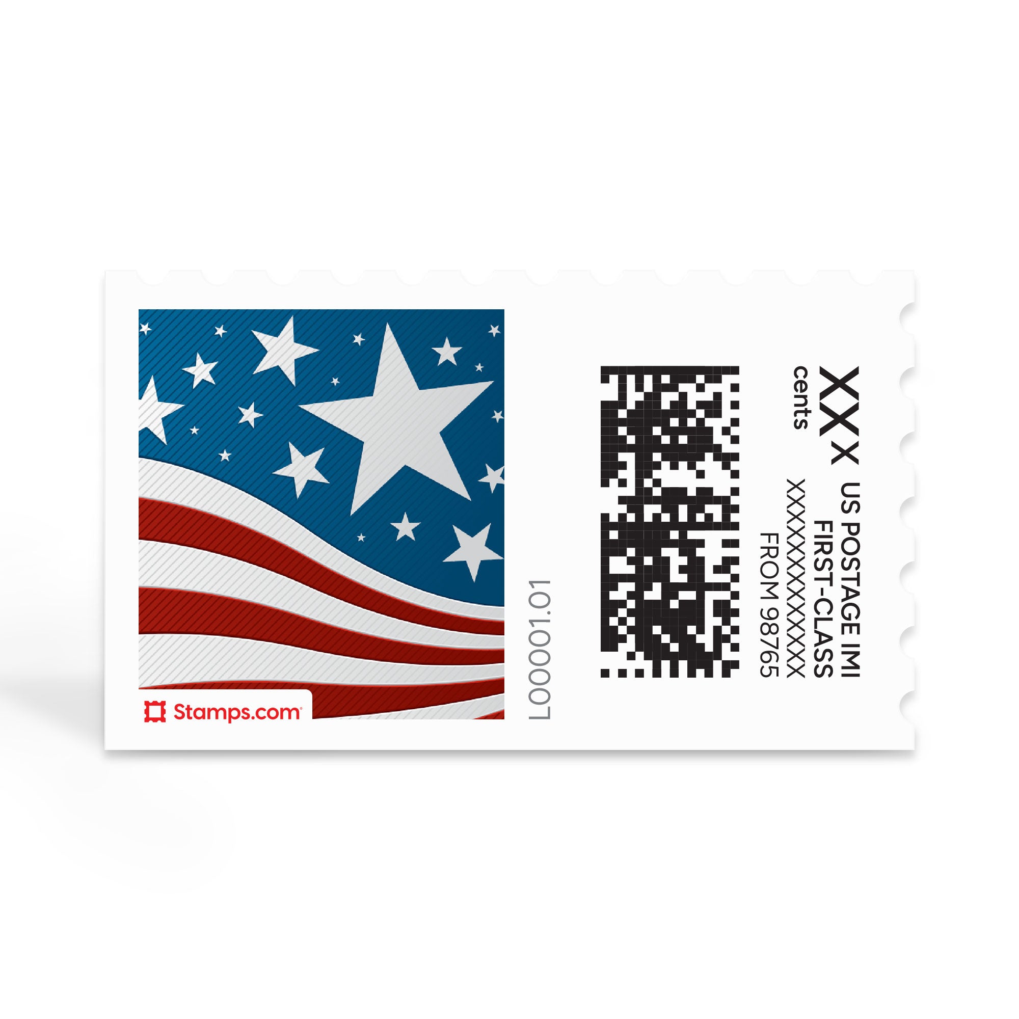 Star Spangled NetStamps Sheets