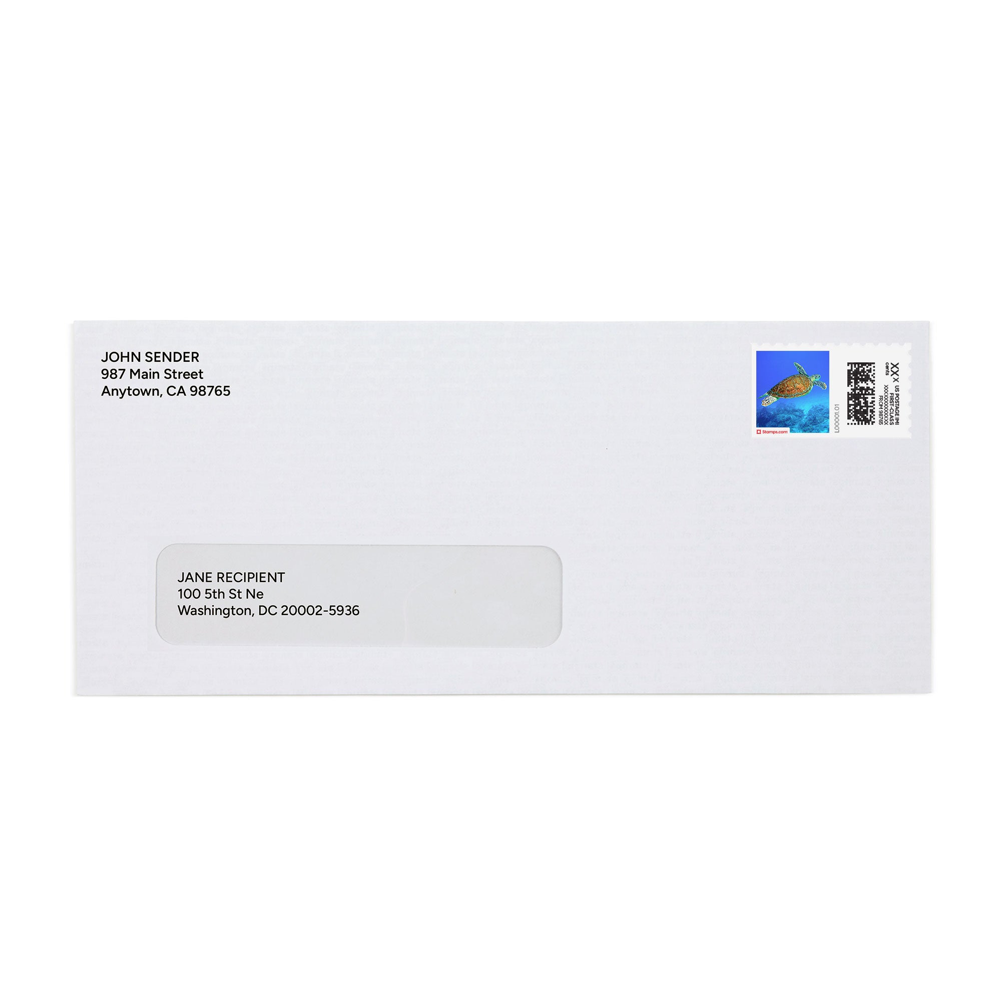 Hawksbill Turtle NetStamps Sheets