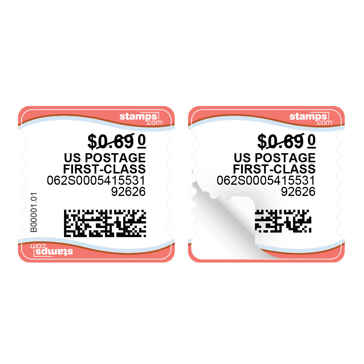 Netmed Stamp Original NetStamps Sheets – Stamps.com Supplies
