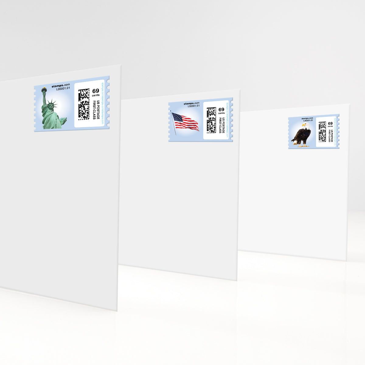 Patriotic NetStamps Sheets