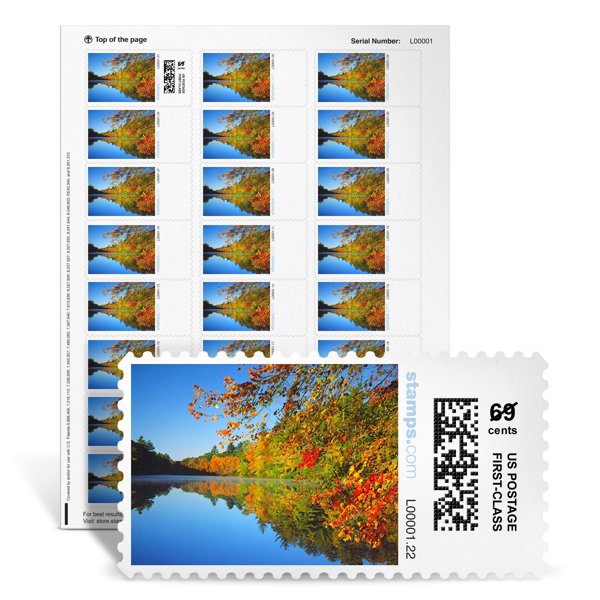 Themed NetStamps® Sheets