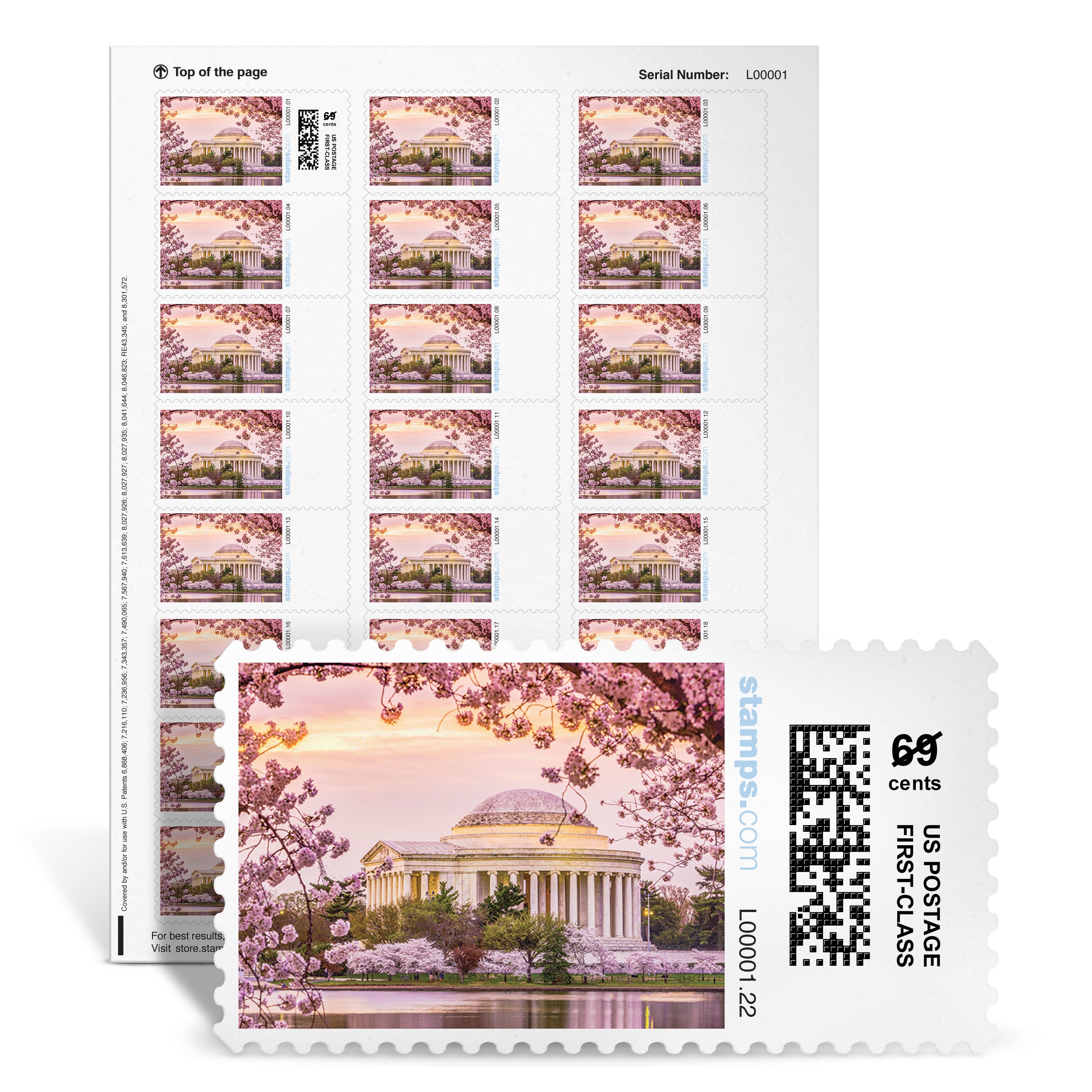 Themed NetStamps® Sheets