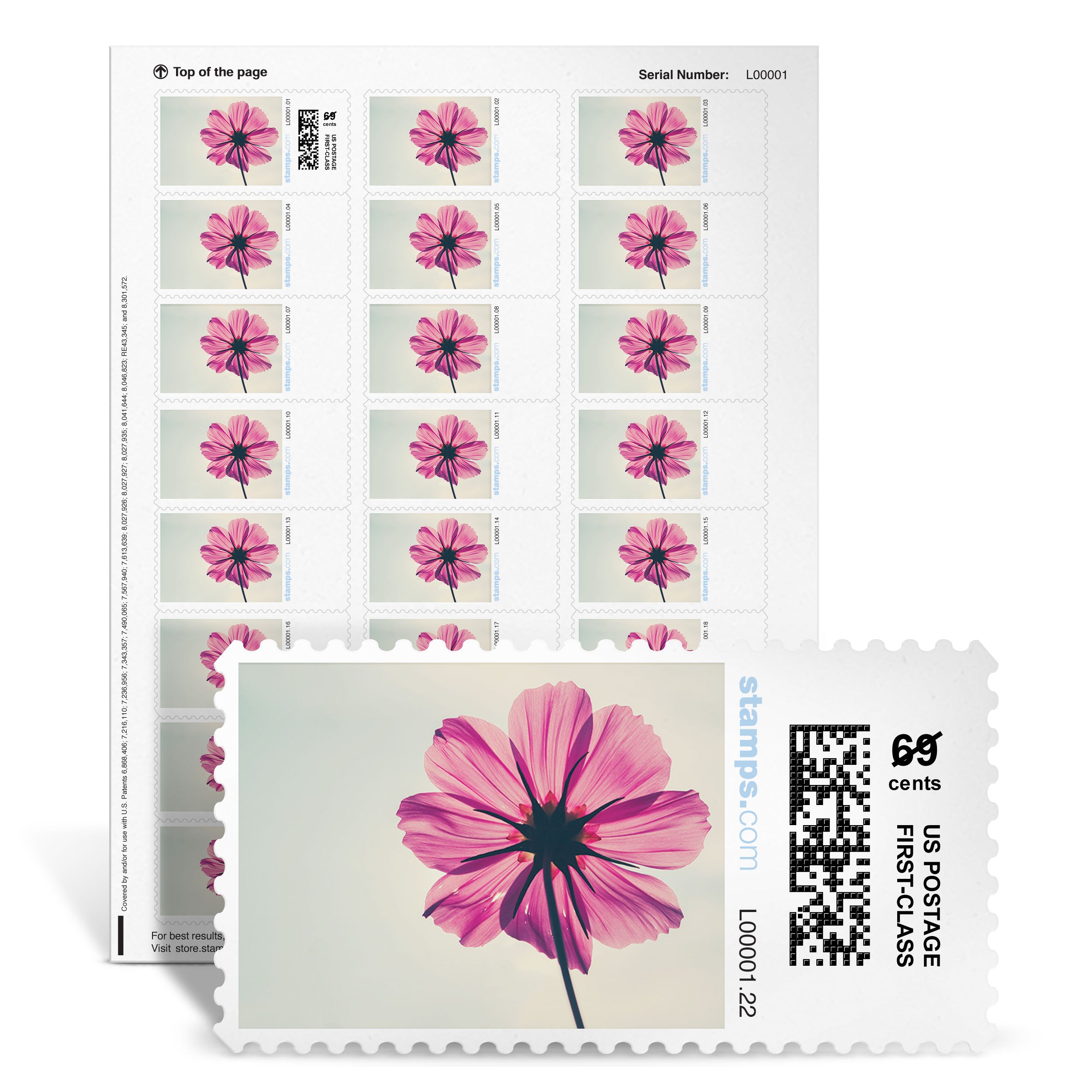 Themed NetStamps® Sheets