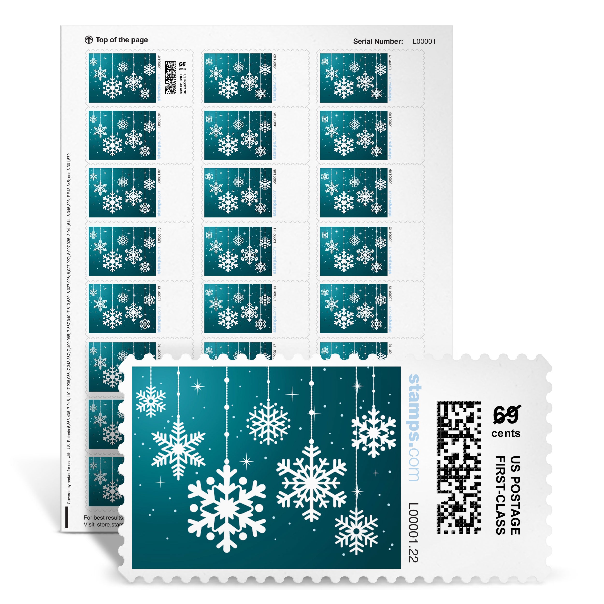 Themed NetStamps® Sheets