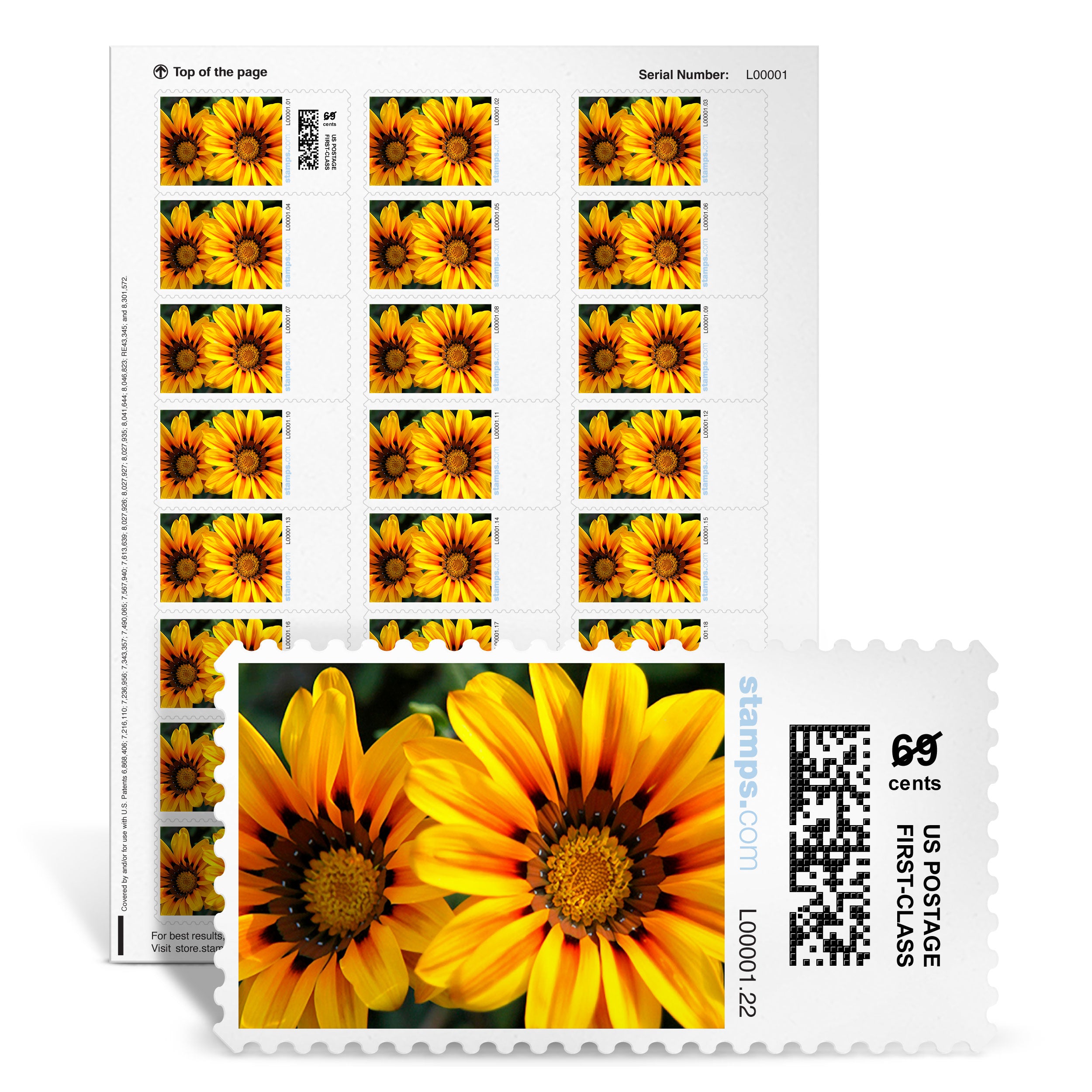 Themed NetStamps® Sheets