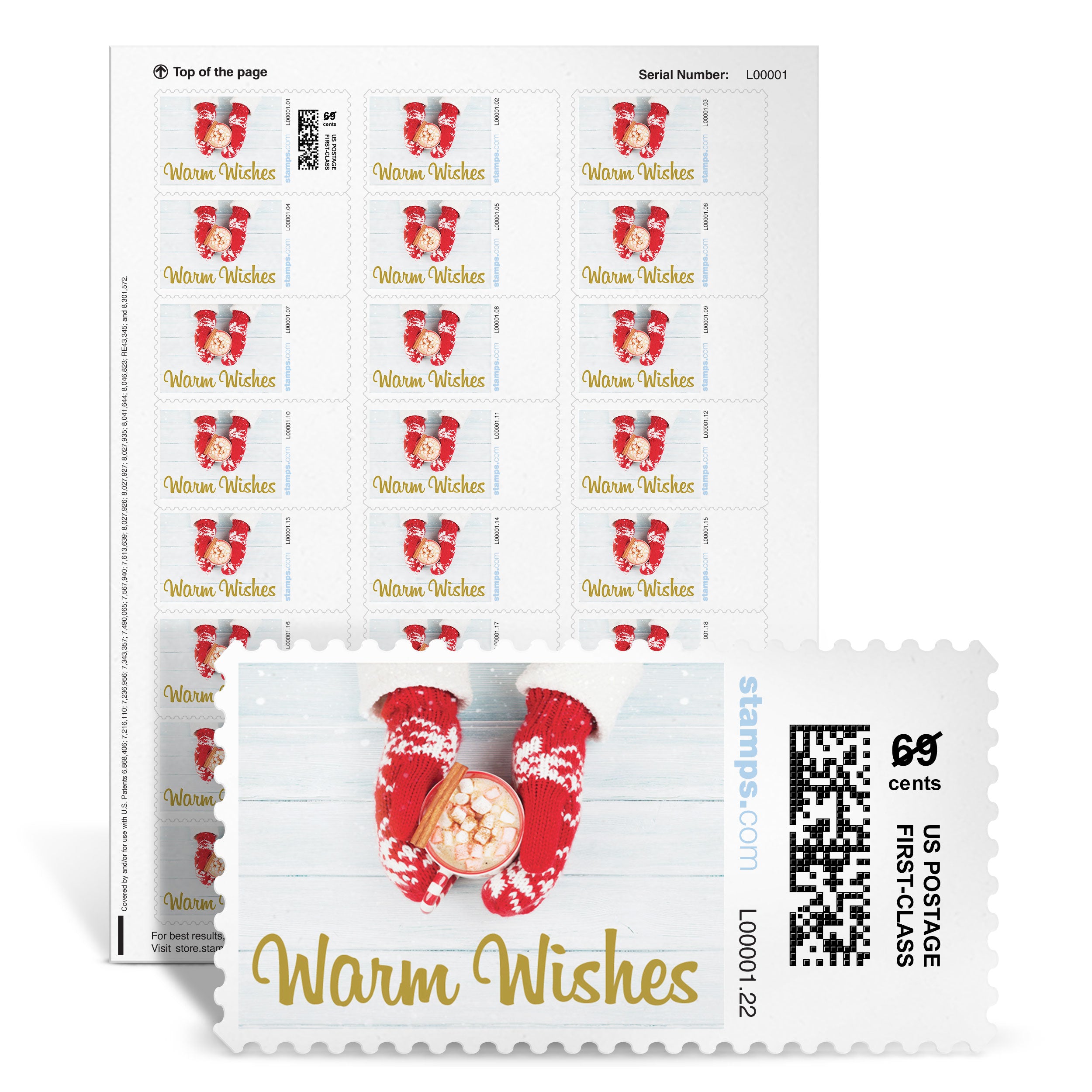 Themed NetStamps® Sheets