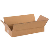 Flat Corrugated Boxes, 14" x 6" x 2"