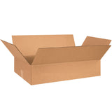 Flat Corrugated Boxes, 28" x 18" x 6"