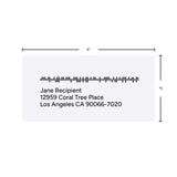 2" x 4" White Postage or Address Labels