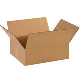 Flat Corrugated Boxes, 14" x 11" x 4 1/2"