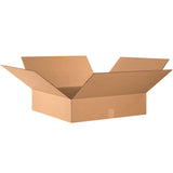 Flat Corrugated Boxes, 24" x 24" x 6"