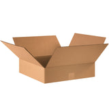 Flat Corrugated Boxes, 16" x 16" x 4"