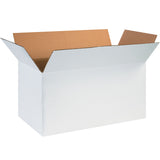 Corrugated Boxes, 24" x 12" x 12"- White