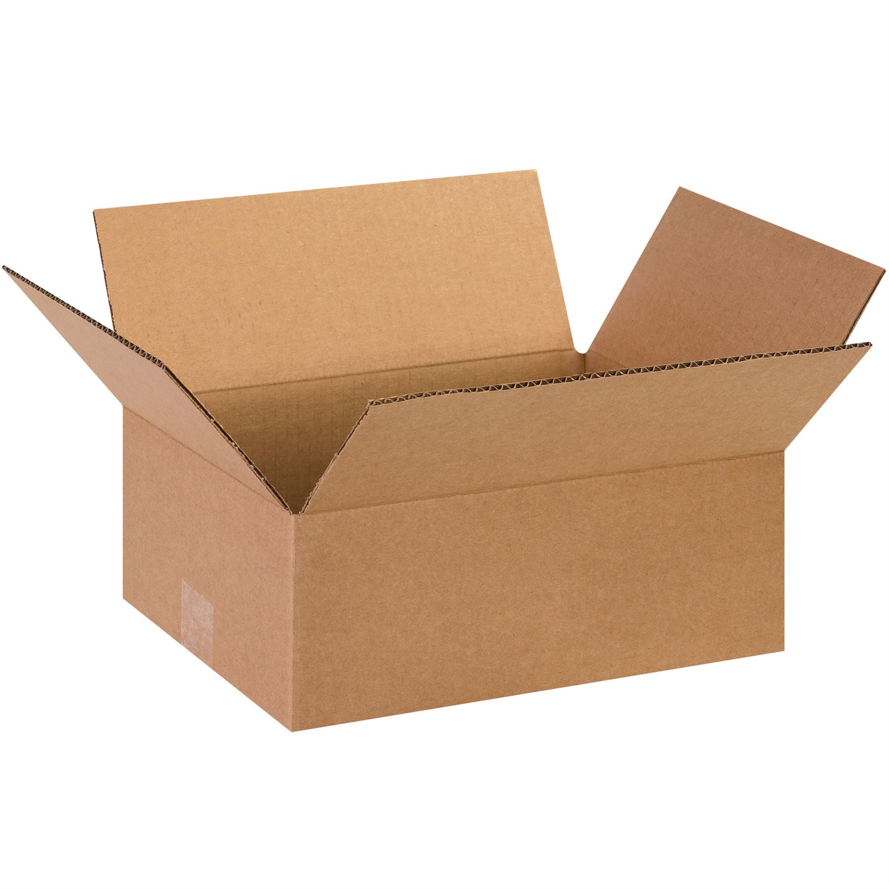 Flat Corrugated Boxes, 13" x 10" x 5"