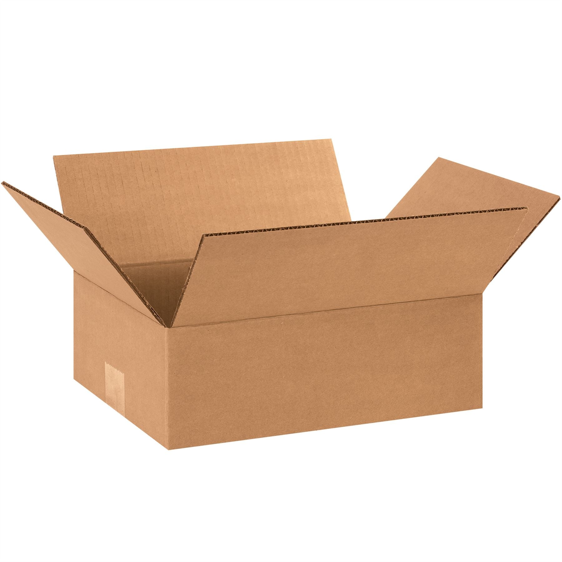 Flat Corrugated Boxes, 12" x 9" x 4"